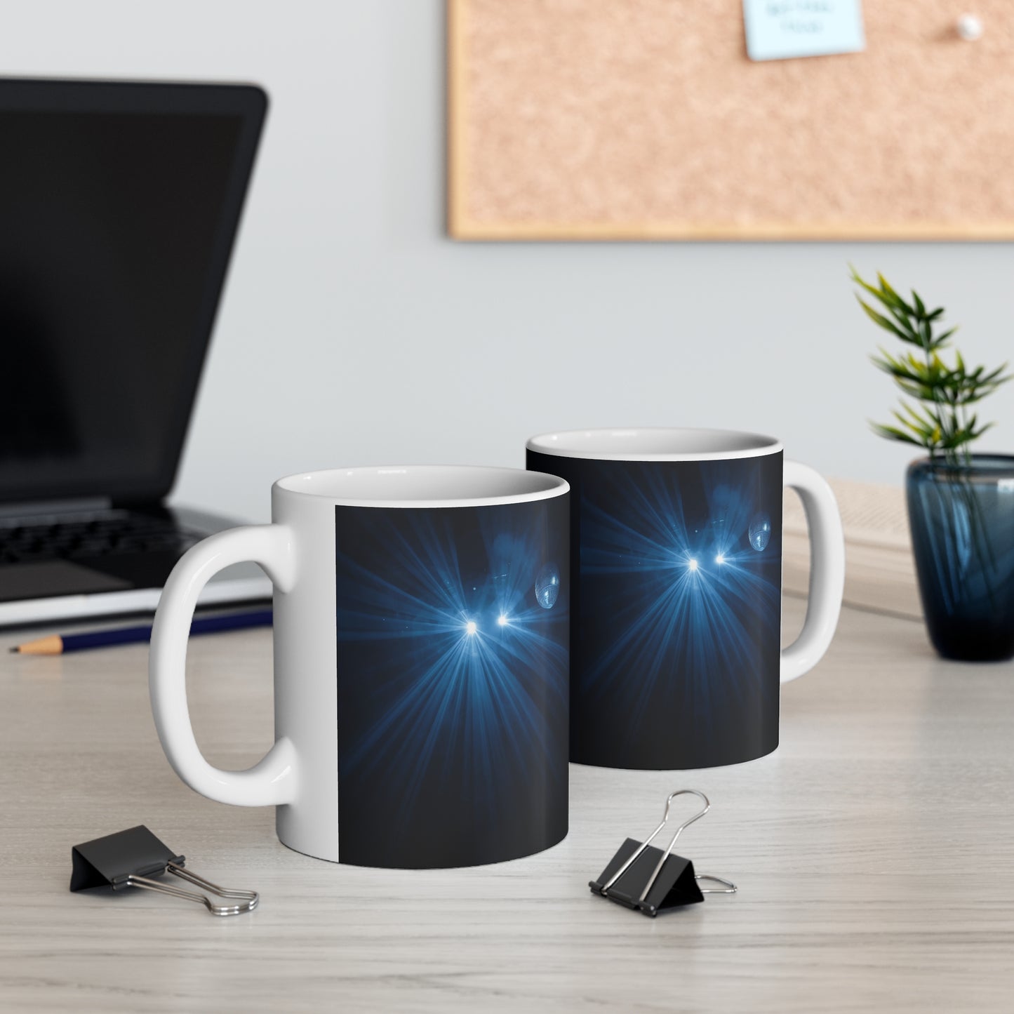 Energizing Cosmic Mug, Night Sky Coffee Cup, Astronaut Theme Drinkware, Unique Astronomy Gift, Space Lover's Mug