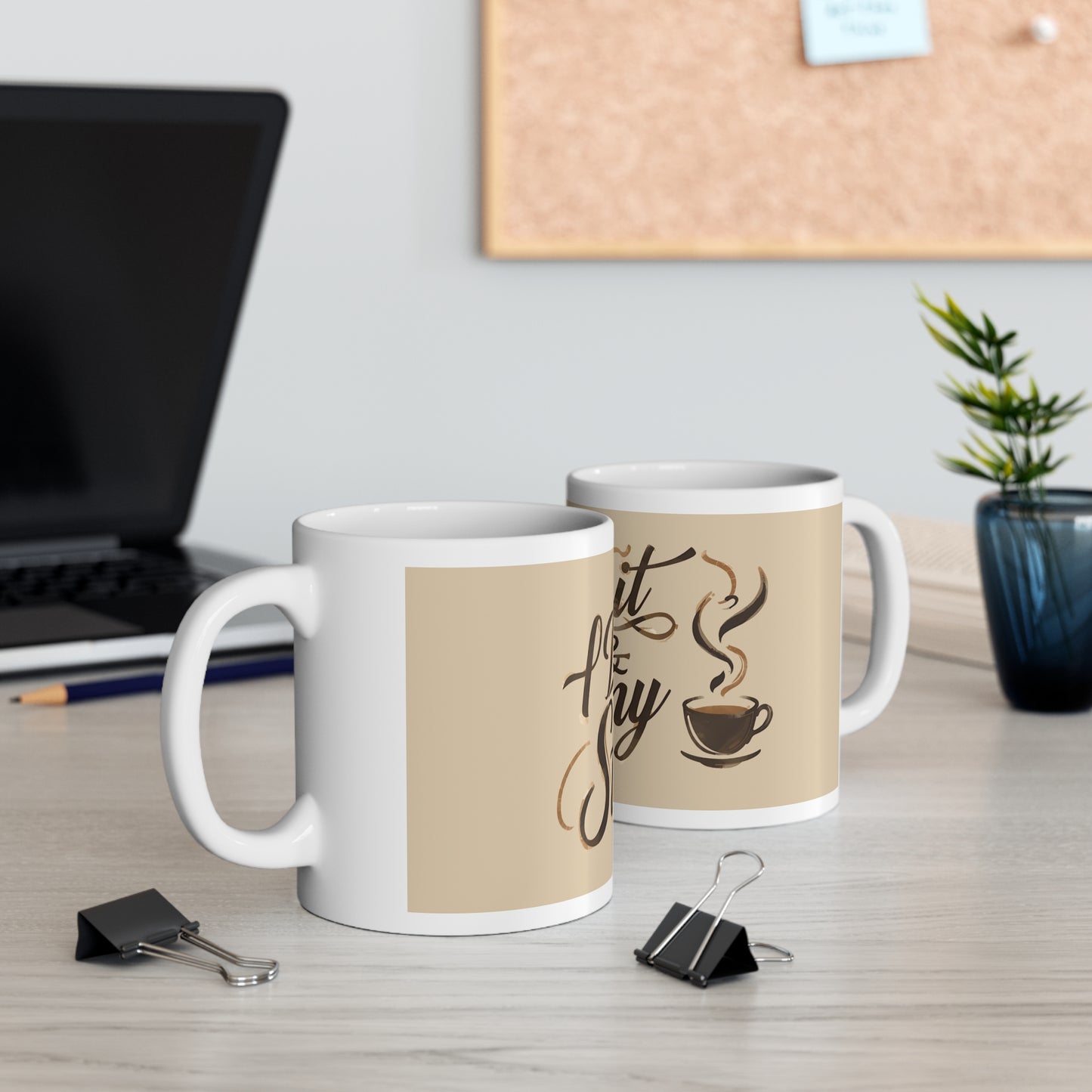 Cheeky Coffee Mug | "I Like it Hot & Steamy" Novelty Gift for Partner