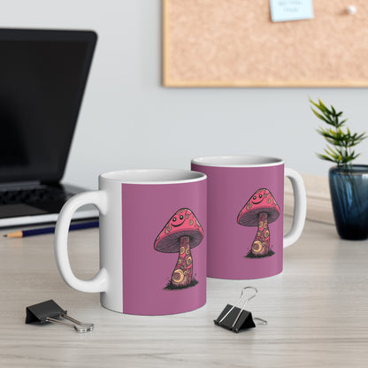 Whimsical Mushroom Mug - Perfect Gift for Nature Lovers, Cozy Home Decor, Coffee Lovers, Garden Enthusiasts, Birthday Gifts