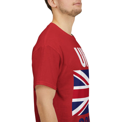 United Country T-Shirt – Union Jack & British Pride Wear – Red