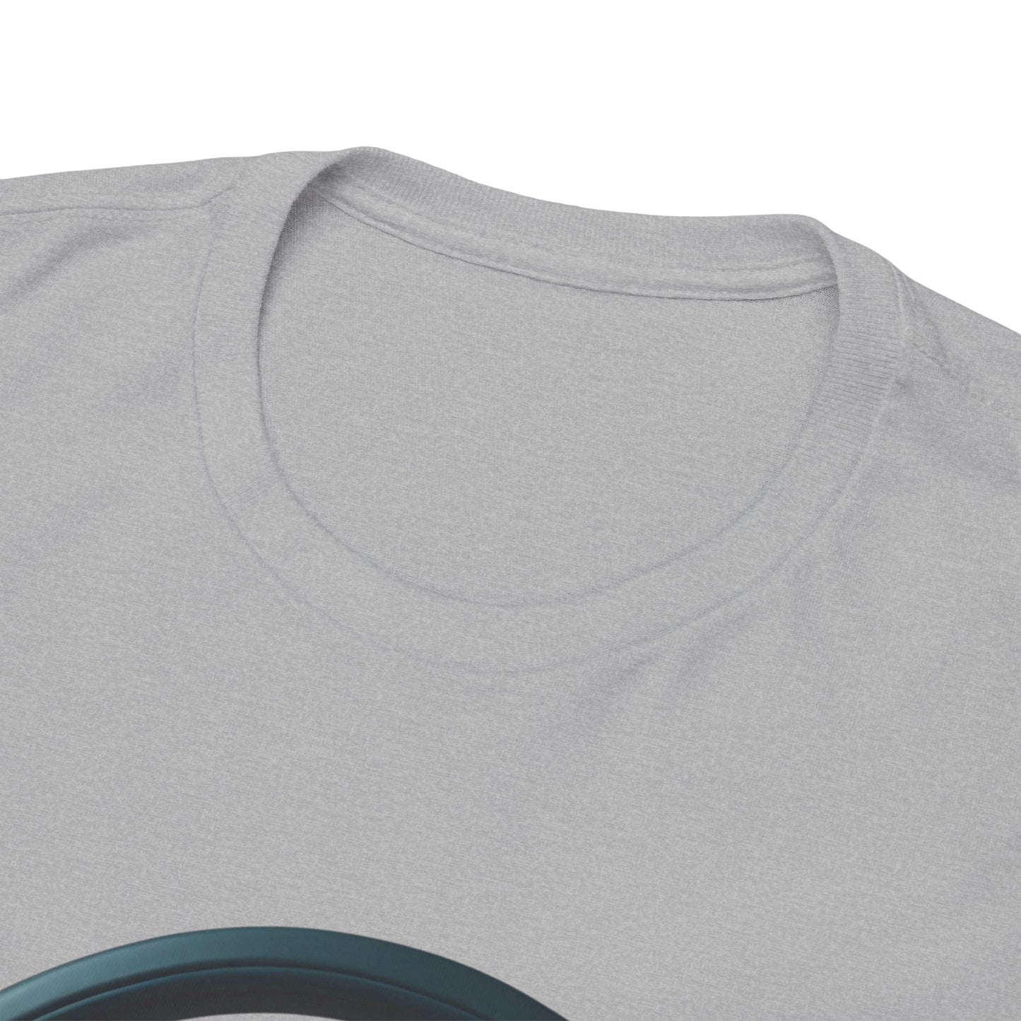 World Music T-Shirt – Vintage Globe & Headphones – Sports Grey