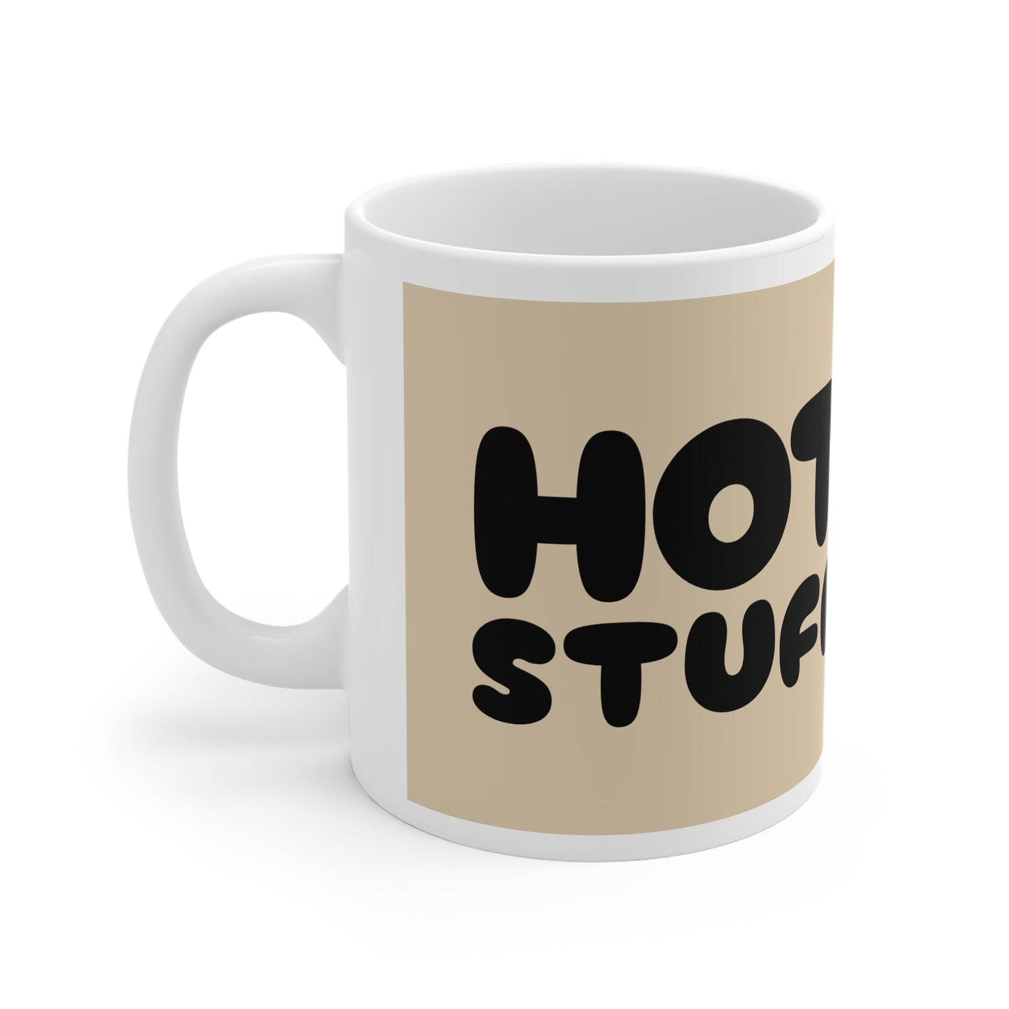 Hot Stuff – Funny Naughty Kiss Print Coffee Mug