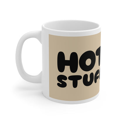 Hot Stuff – Funny Naughty Kiss Print Coffee Mug