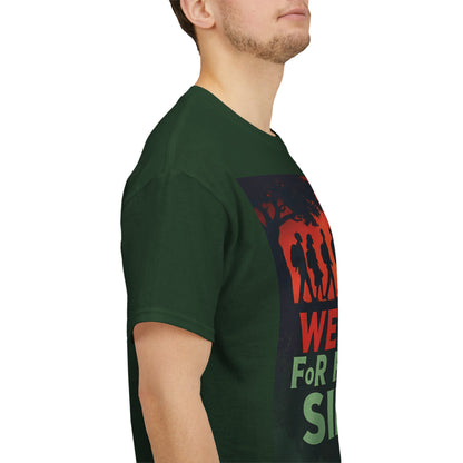 We Speak For The Silent T-Shirt – Social Justice & Advocacy Wear – Military Green