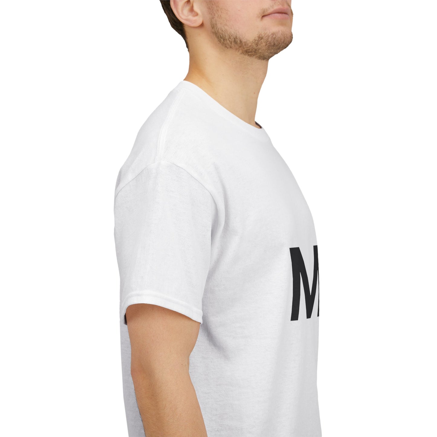 Mod Culture T-Shirt – Minimalist Bullseye & Stripes Wear – White