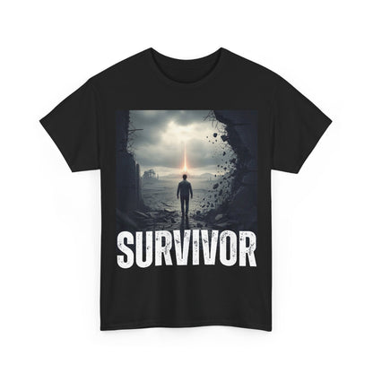 Survivor T-Shirt – Post-Apocalyptic Resilience Tee