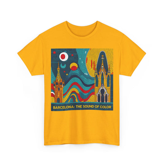 Barcelona Sound of Color T-Shirt – Mosaic Music Culture Tee