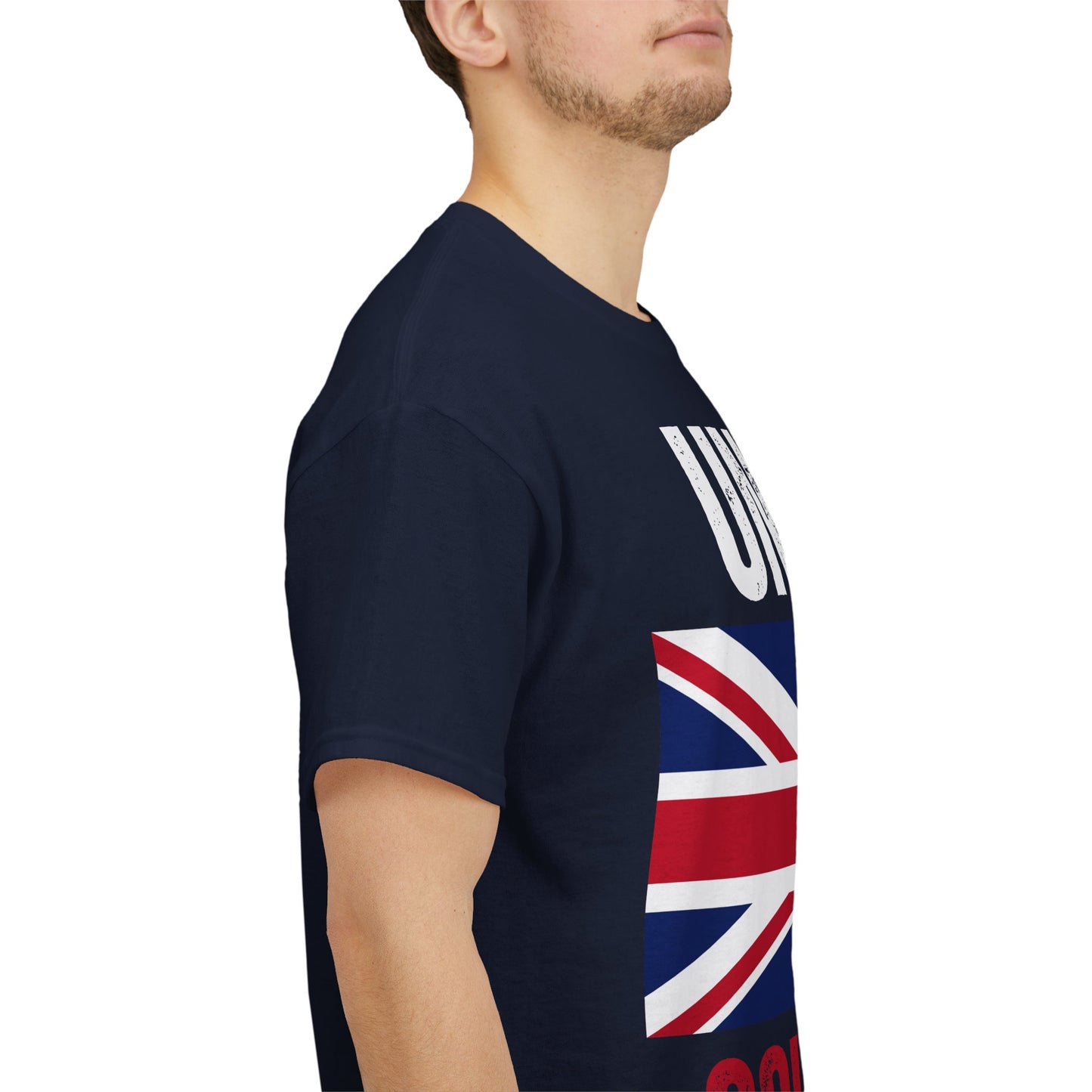 United Country T-Shirt – Union Jack & British Pride Wear – Navy