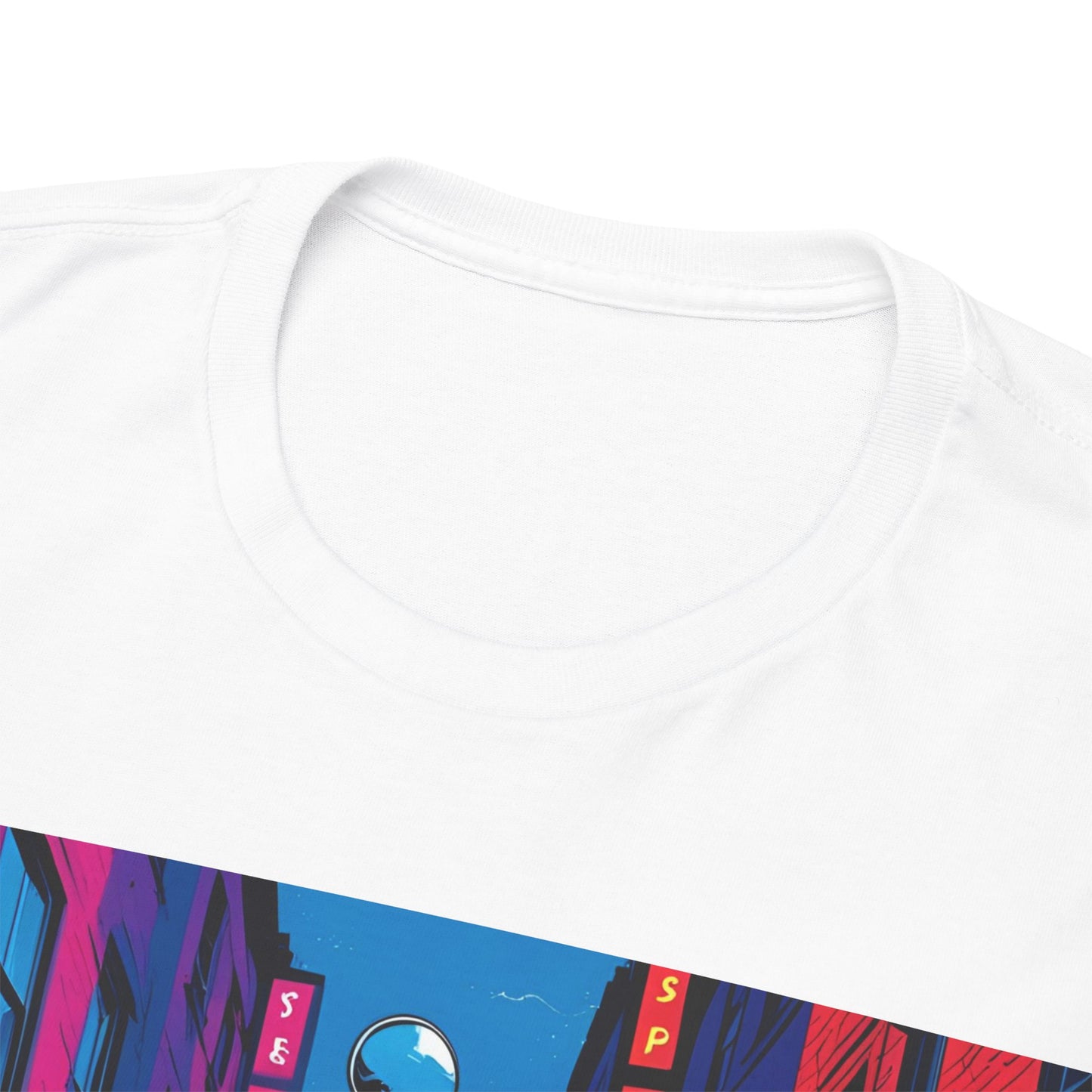 Neon Scooter T-Shirt – Mod & Northern Soul Wear – White