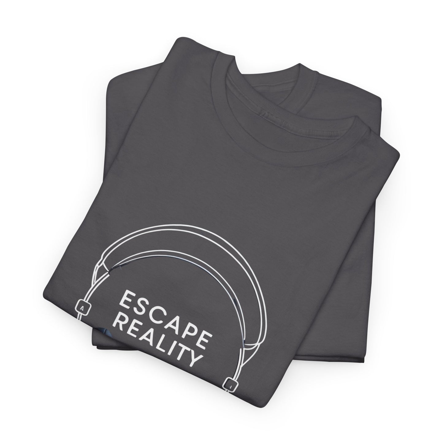 Escape Reality T-Shirt – Headphones & Music Tee