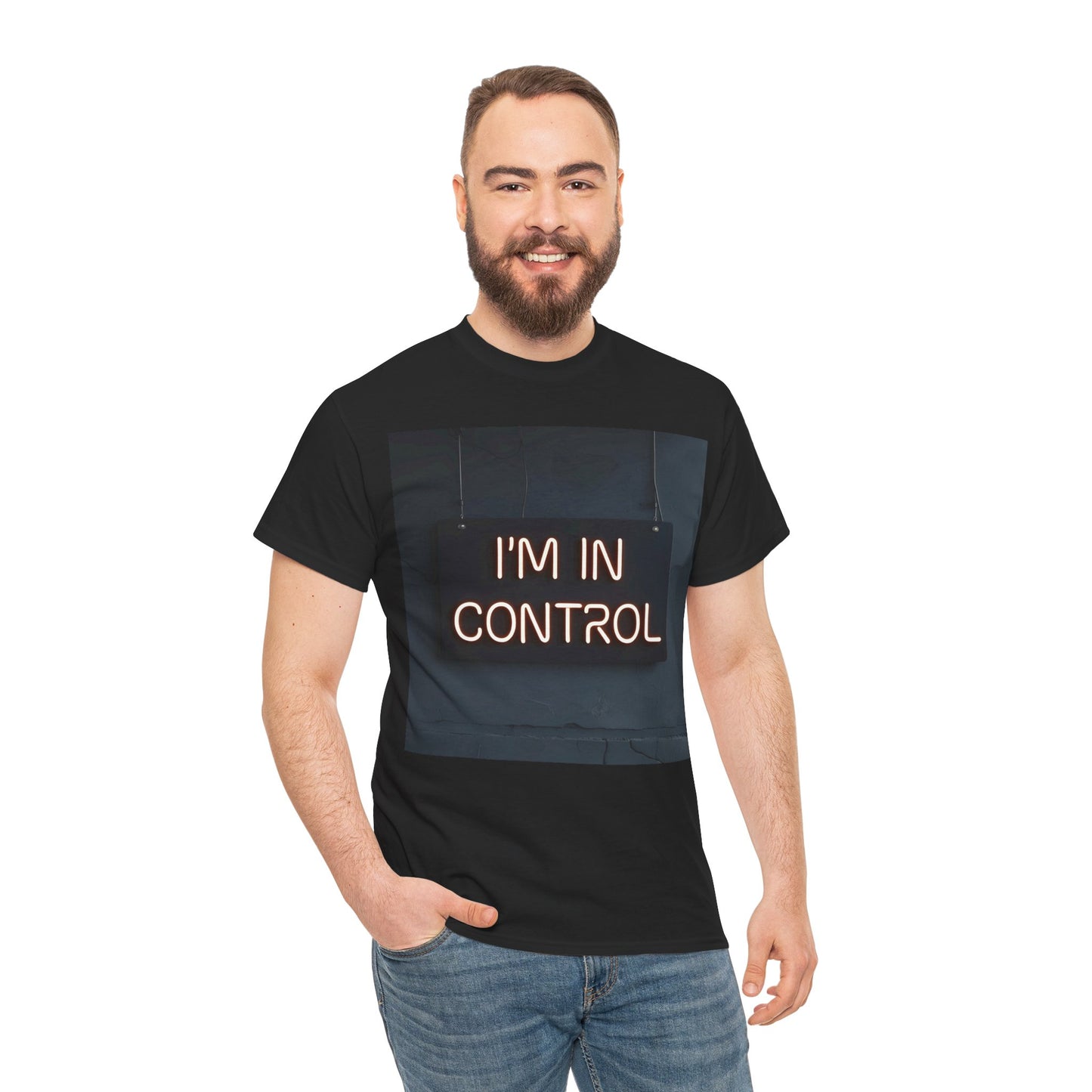 I'm In Control T-Shirt – Empowerment & Self-Mastery Wear – Black