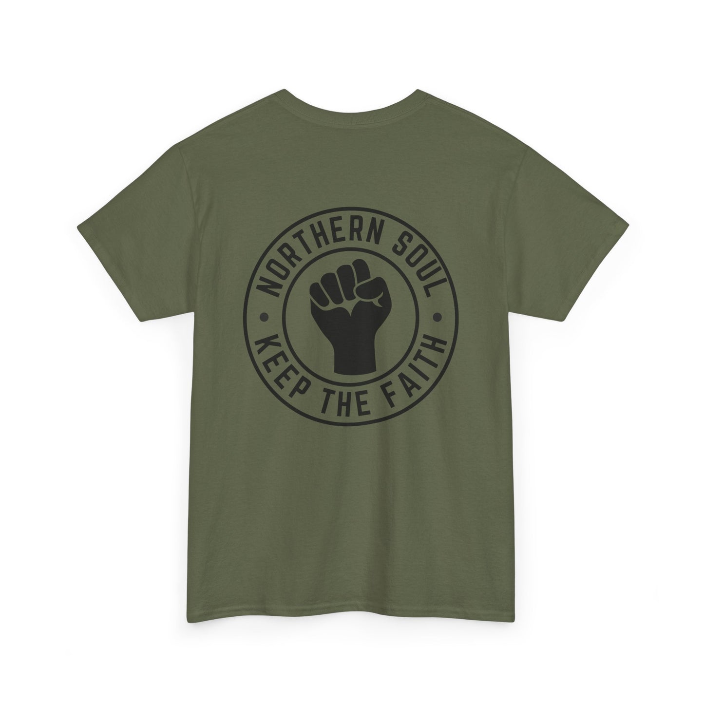 Keep The Faith Northern Soul T-Shirt – Chest and Backprint