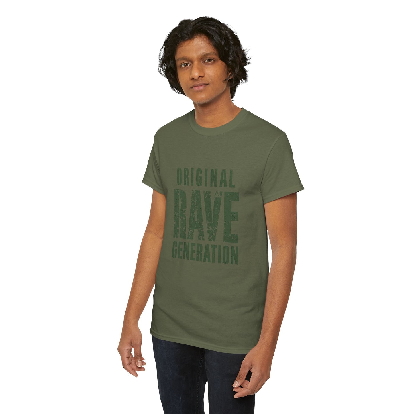 Original Rave Generation T-Shirt – Gildan 5000 Heavyweight Cotton