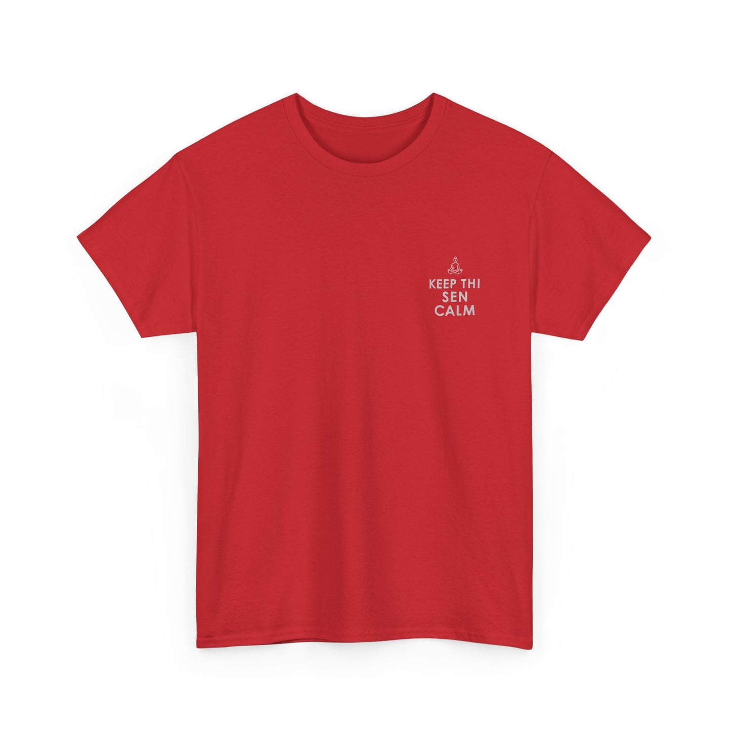 Keep Thi Sen Calm T-Shirt | Simply Yorkshire Collection | Funny Yoga & Meditation Tee