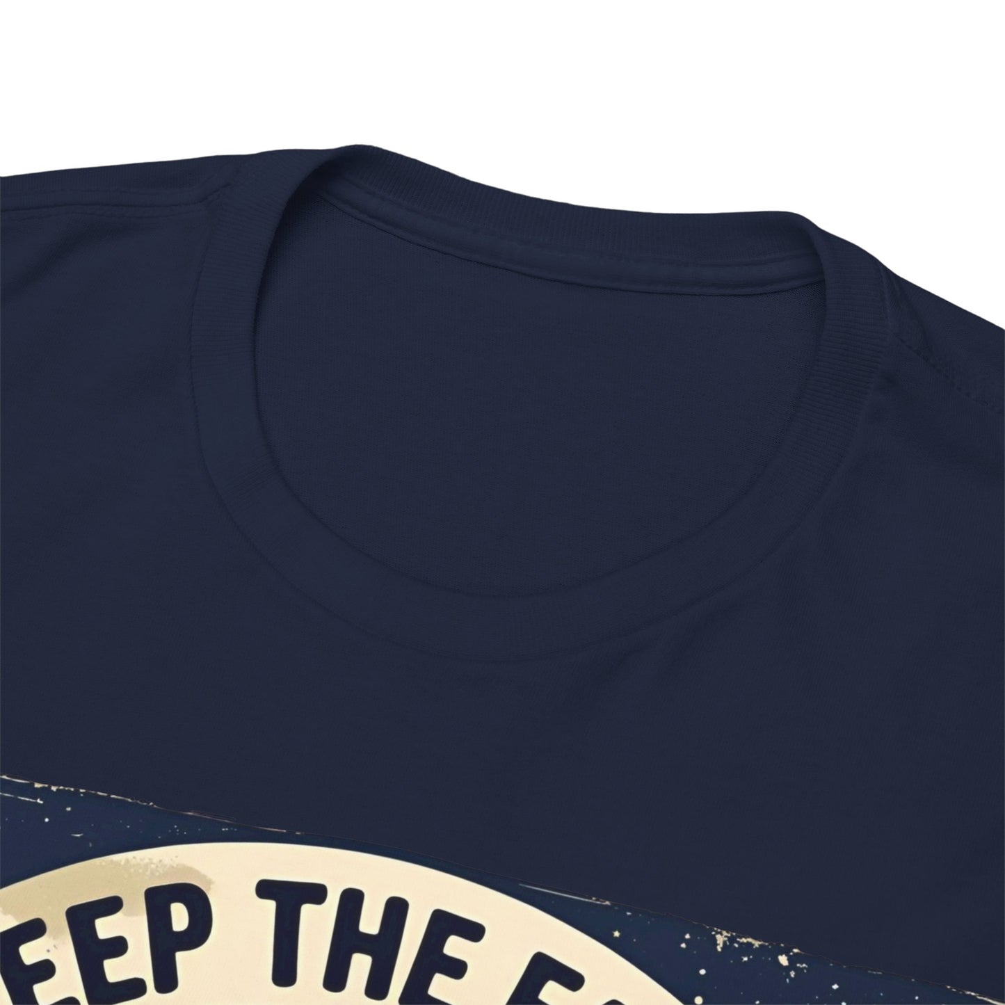 Keep The Faith Mod T-Shirt – Ride The Scooter Northern Soul Wear – Navy