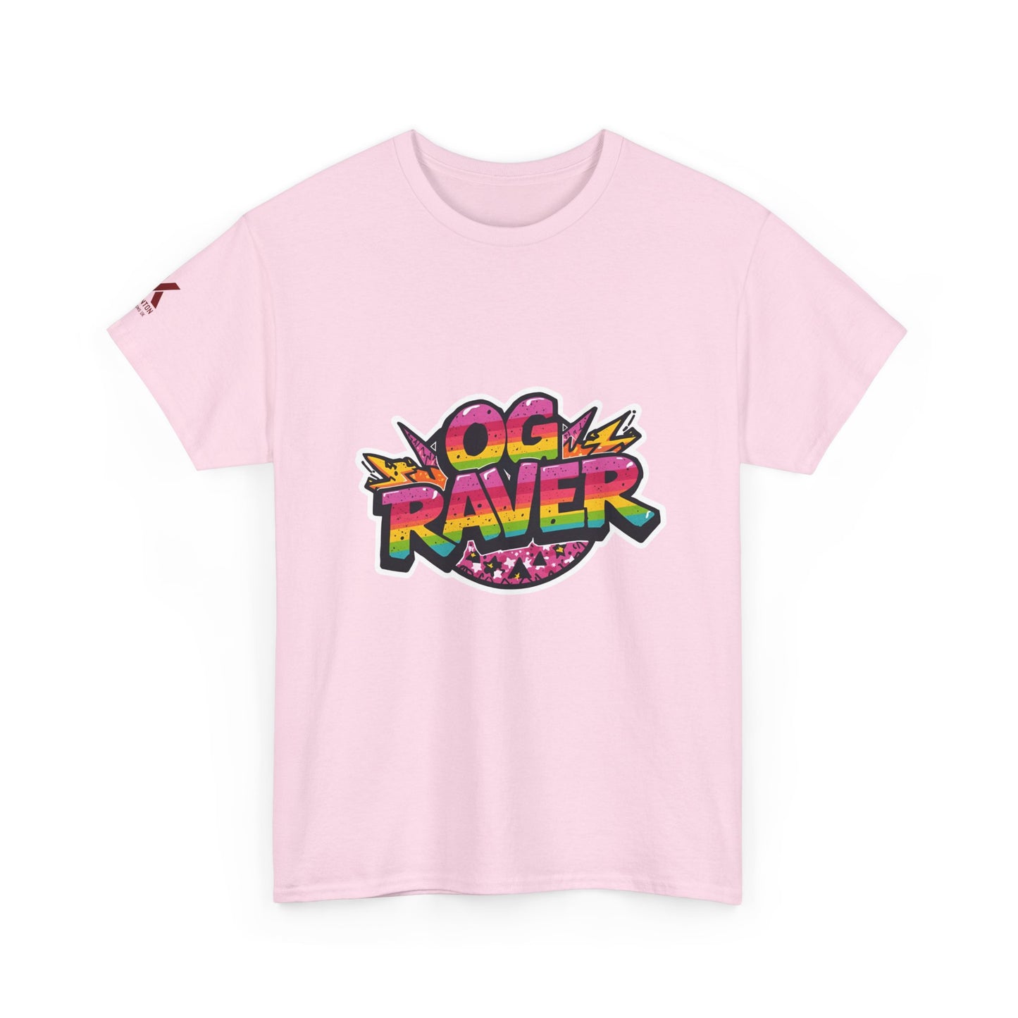 OG Raver T-Shirt – Retro Graffiti Festival Tee on Gildan 5000