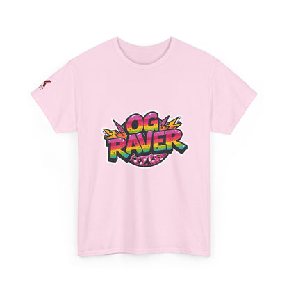 OG Raver T-Shirt – Retro Graffiti Festival Tee on Gildan 5000