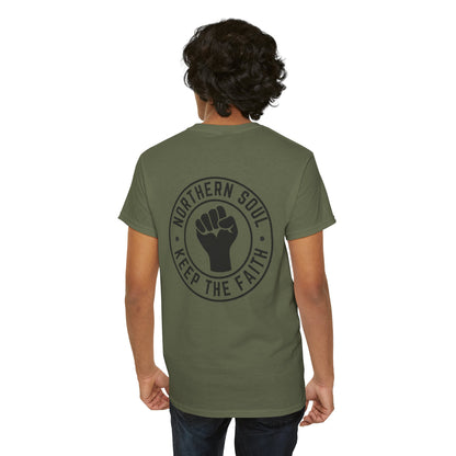 Keep The Faith Northern Soul T-Shirt – Chest and Backprint