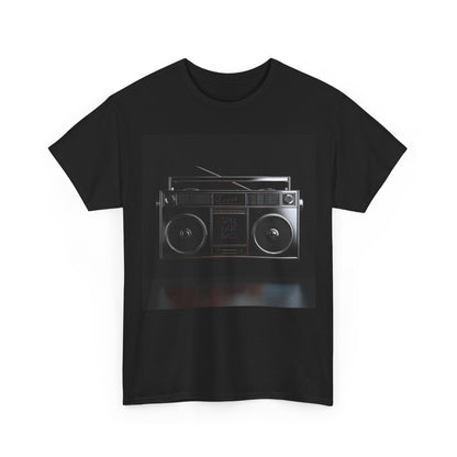 Still Got Bass Boombox T-Shirt – Retro Old School Speaker Tee (Gildan 5000)