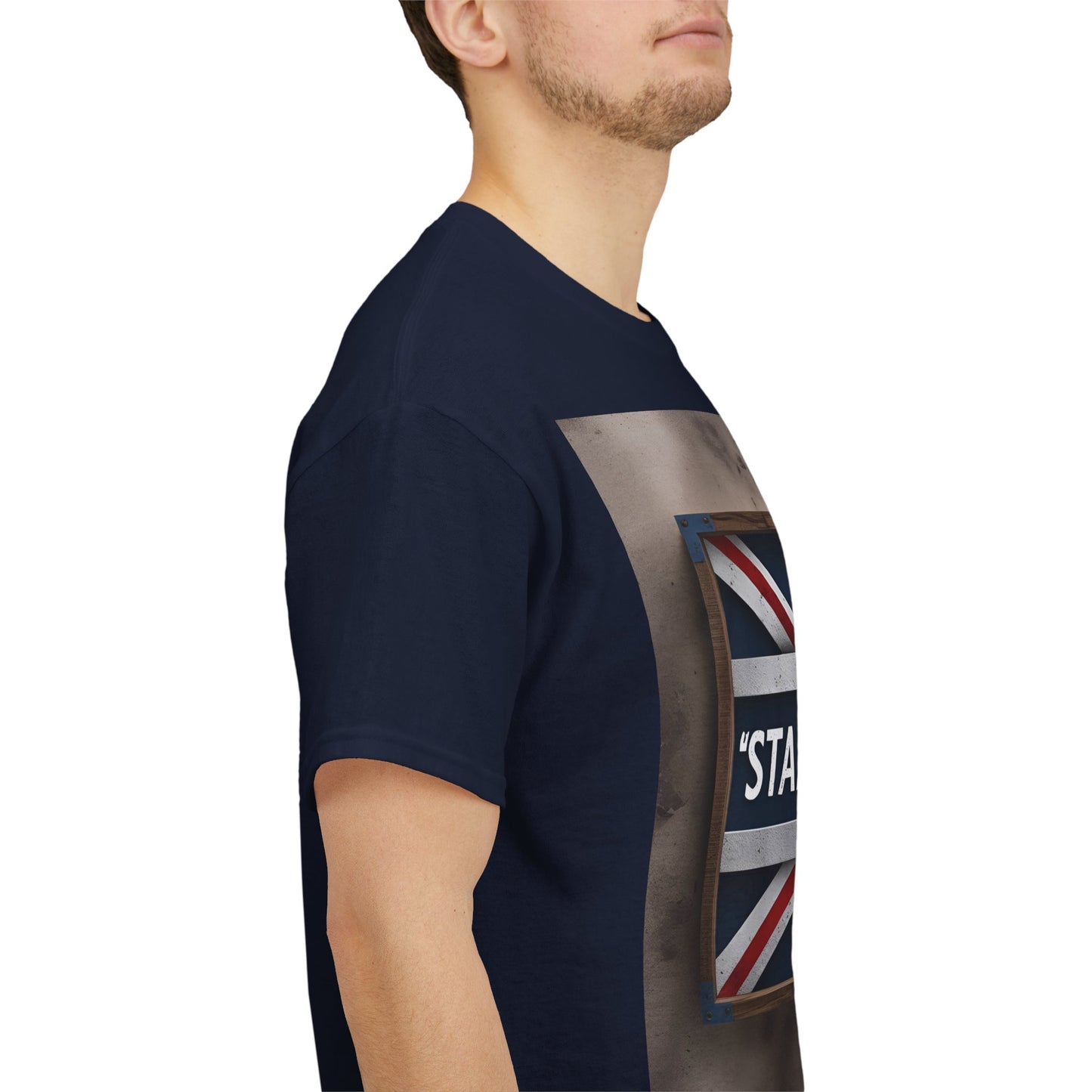 Standing Firm T-Shirt – Union Jack & British Pride Wear – Unisex