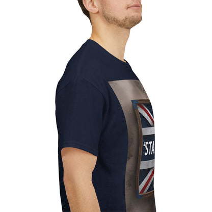 Standing Firm T-Shirt – Union Jack & British Pride Wear – Unisex