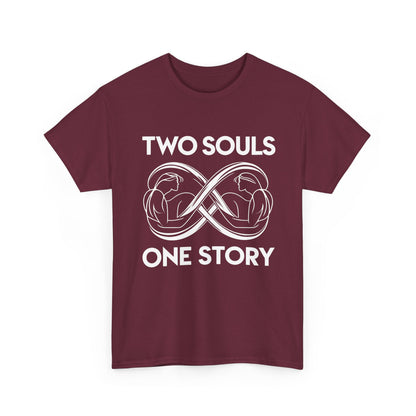 Two Souls One Story T-Shirt – Soulmate & Couple Wear
