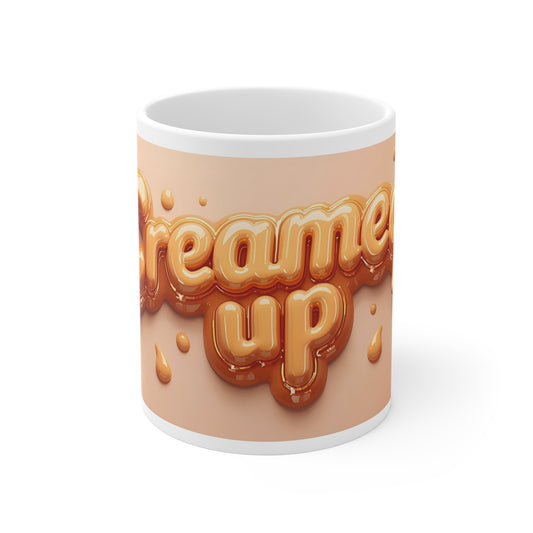 Creamed Up – Naughty Funny Coffee Mug