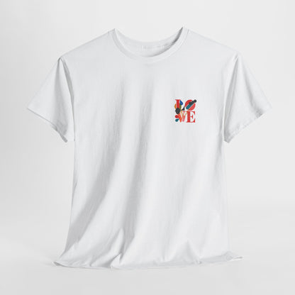 Abstract "LOVE" T-Shirt | Colorful Artistic Graphic Tee