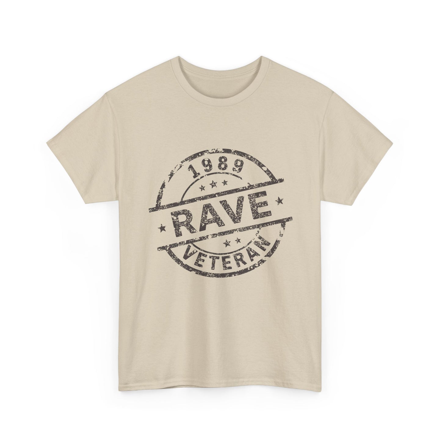 1989 Rave Veteran T-Shirt – Acid House Heritage Tee on Gildan 5000