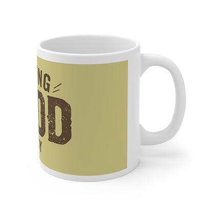 Morning Wood Energy – Funny Raunchy Coffee Mug