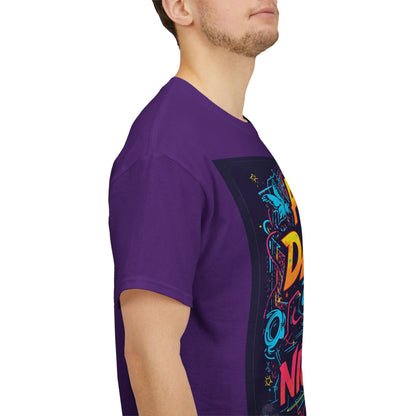 All Dayer All Nighter T-Shirt – Retro Rave Neon Graphic Tee (Gildan 5000)