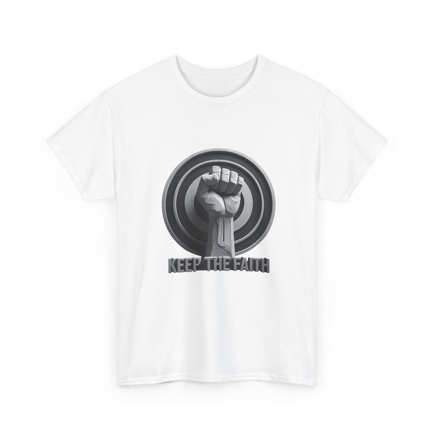 Northern Soul Fist T-Shirt – Keep The Faith Bullseye Symbol – Unisex