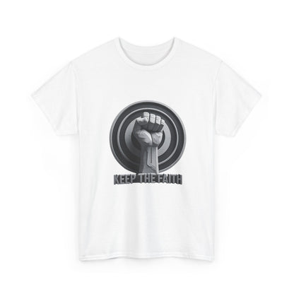 Northern Soul Fist T-Shirt – Keep The Faith Bullseye Symbol – Unisex