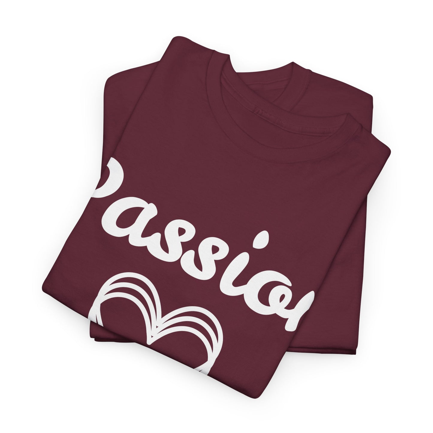 Passion T-Shirt – Simple Heart & Motivational Wear