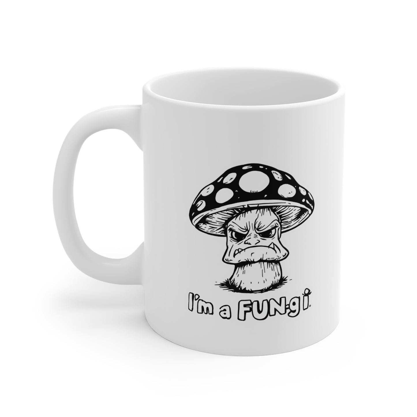 Funny Fungi Mug – Perfect Gift for Mushroom Lovers, Gatherings, Café, Coffee Breaks, Birthdays