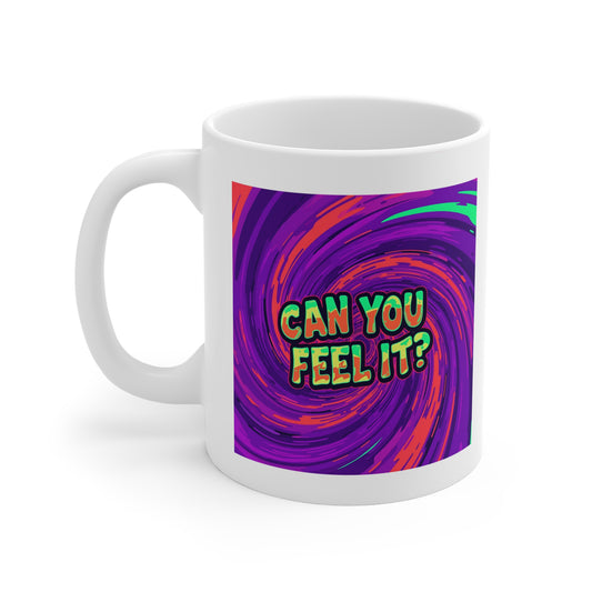 Vibrant Art Mug - Perfect for Coffee Lovers, Funky Drinkware, Gifts for Friends, Colorful Kitchen Decor, Party Favors