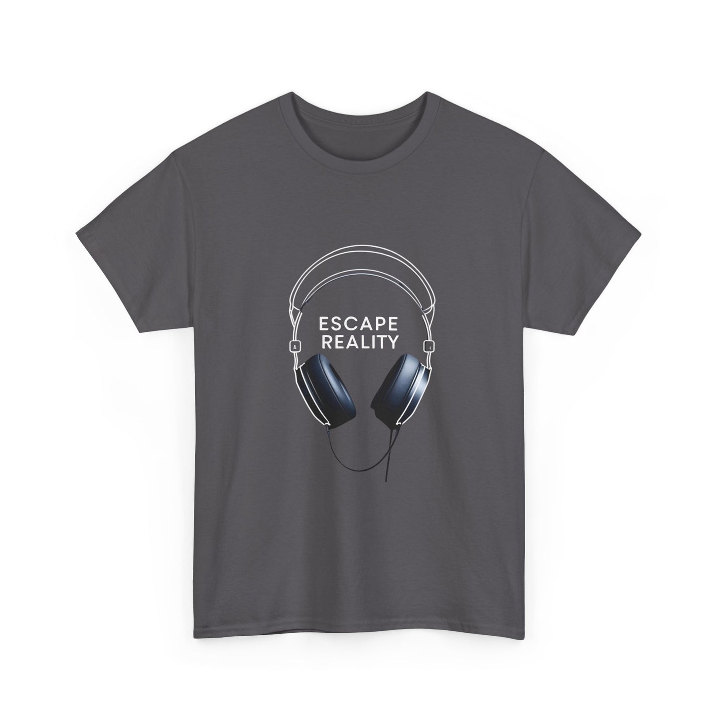 Escape Reality T-Shirt – Headphones & Music Tee