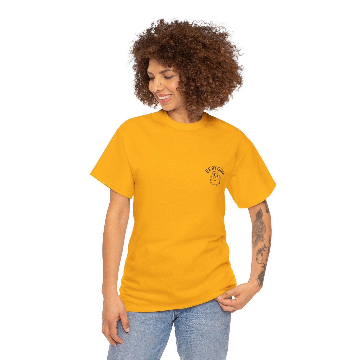 Ee By Gum T-Shirt | Simply Yorkshire Collection | Cute Character Left Chest Tee