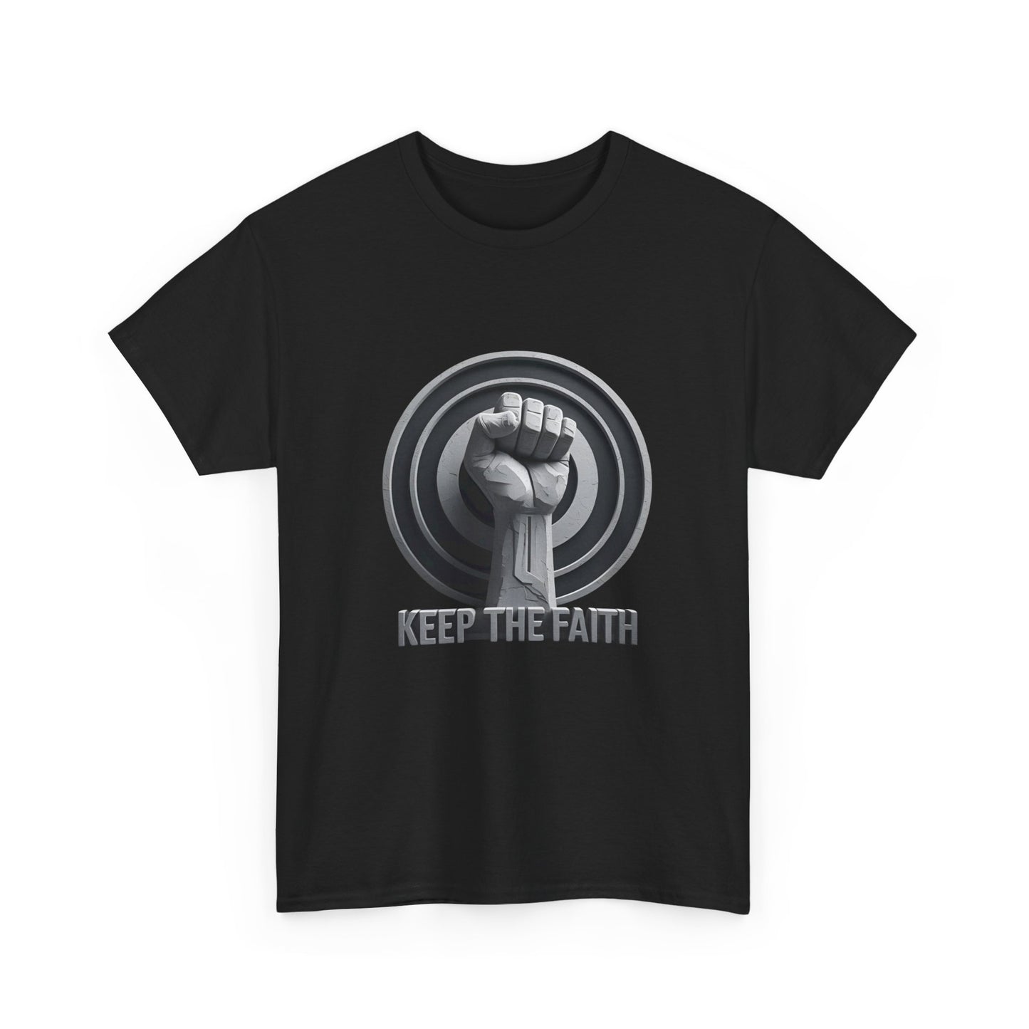 Northern Soul Fist T-Shirt – Keep The Faith Bullseye Symbol – Unisex
