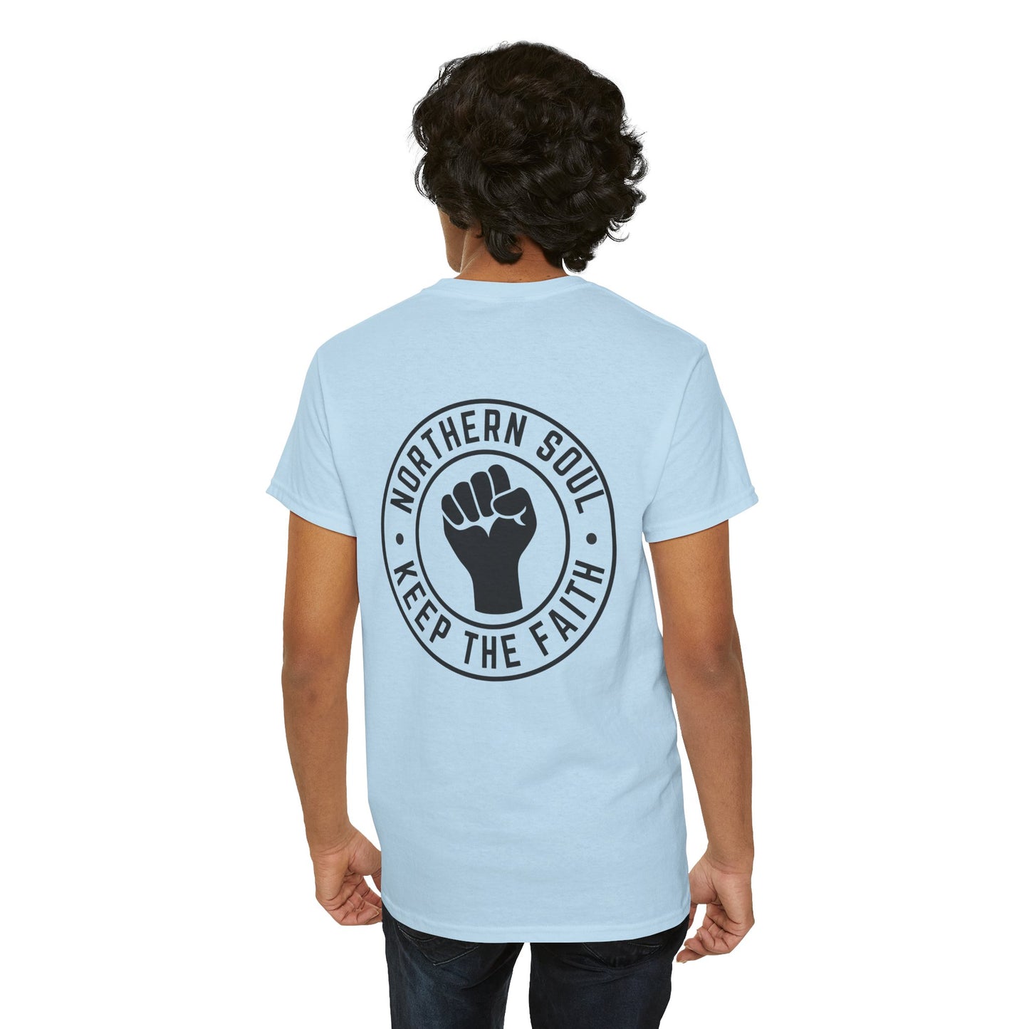 Keep The Faith Northern Soul T-Shirt – Chest and Backprint