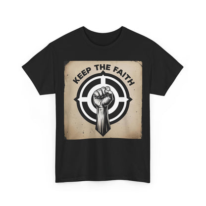 Keep The Faith Northern Soul T-Shirt – Classic Fist Design – Black