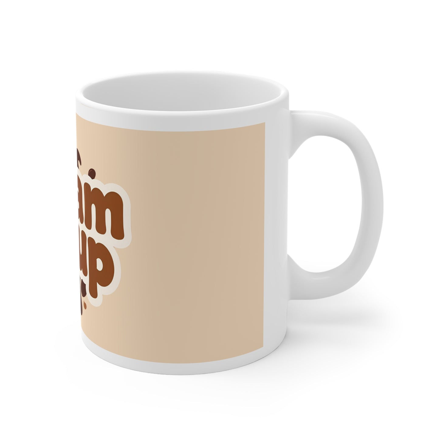 Cream Me Up Mug | Funny Naughty Coffee Cup Gift