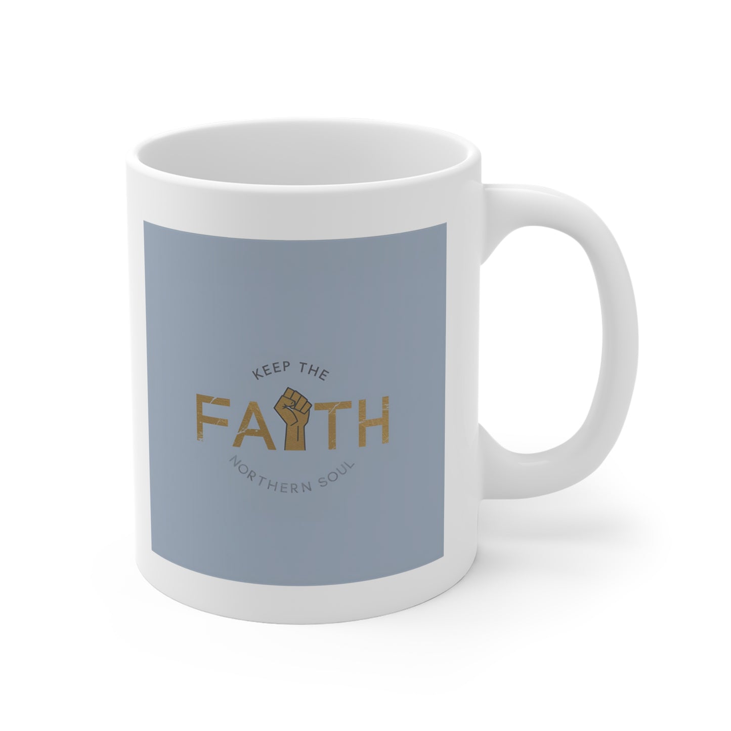 Inspirational Faith Mug, Motivational Coffee Cup, Keep The Faith Mug, Gift for Friends, Spiritual Home Decor, Encouragement Tea Mug