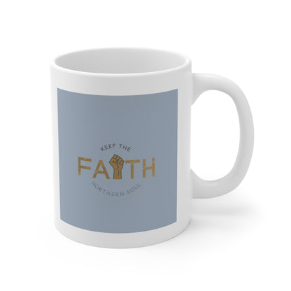 Inspirational Faith Mug, Motivational Coffee Cup, Keep The Faith Mug, Gift for Friends, Spiritual Home Decor, Encouragement Tea Mug