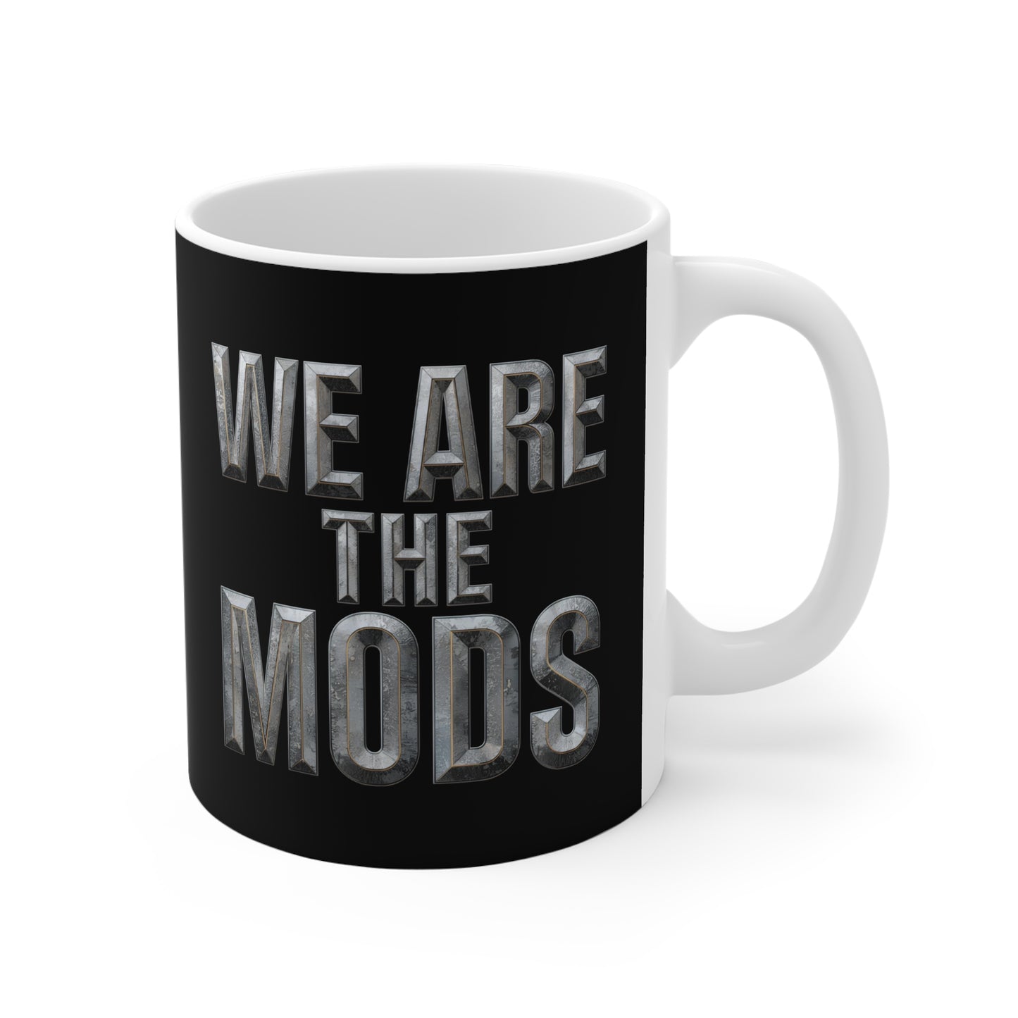 Mod-Inspired 11oz Mug - Perfect Gift for Music Lovers, Office Decor, Birthday Present, Unique Homeware, Coffee Tea Drinking
