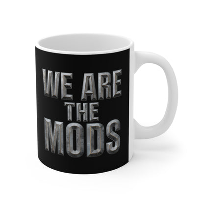 Mod-Inspired 11oz Mug - Perfect Gift for Music Lovers, Office Decor, Birthday Present, Unique Homeware, Coffee Tea Drinking