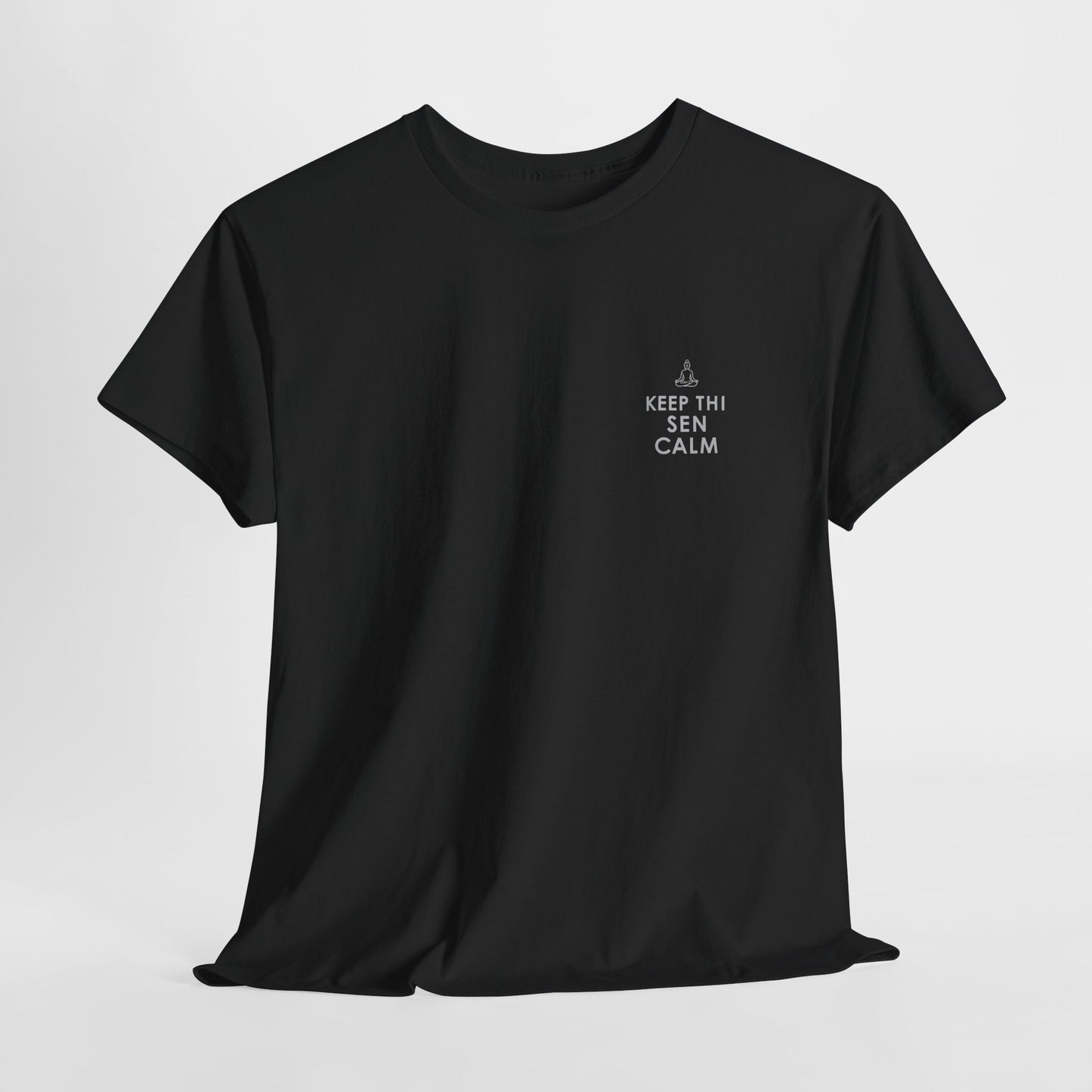 Keep Thi Sen Calm T-Shirt | Simply Yorkshire Collection | Funny Yoga & Meditation Tee