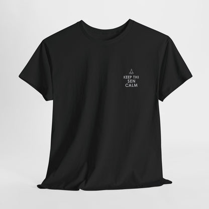 Keep Thi Sen Calm T-Shirt | Simply Yorkshire Collection | Funny Yoga & Meditation Tee