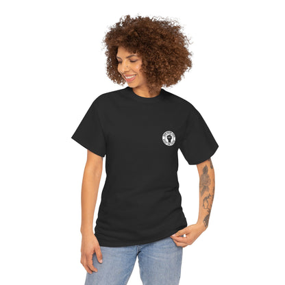Keep The Faith Northern Soul T-Shirt – Chest & Backprint - Black on White