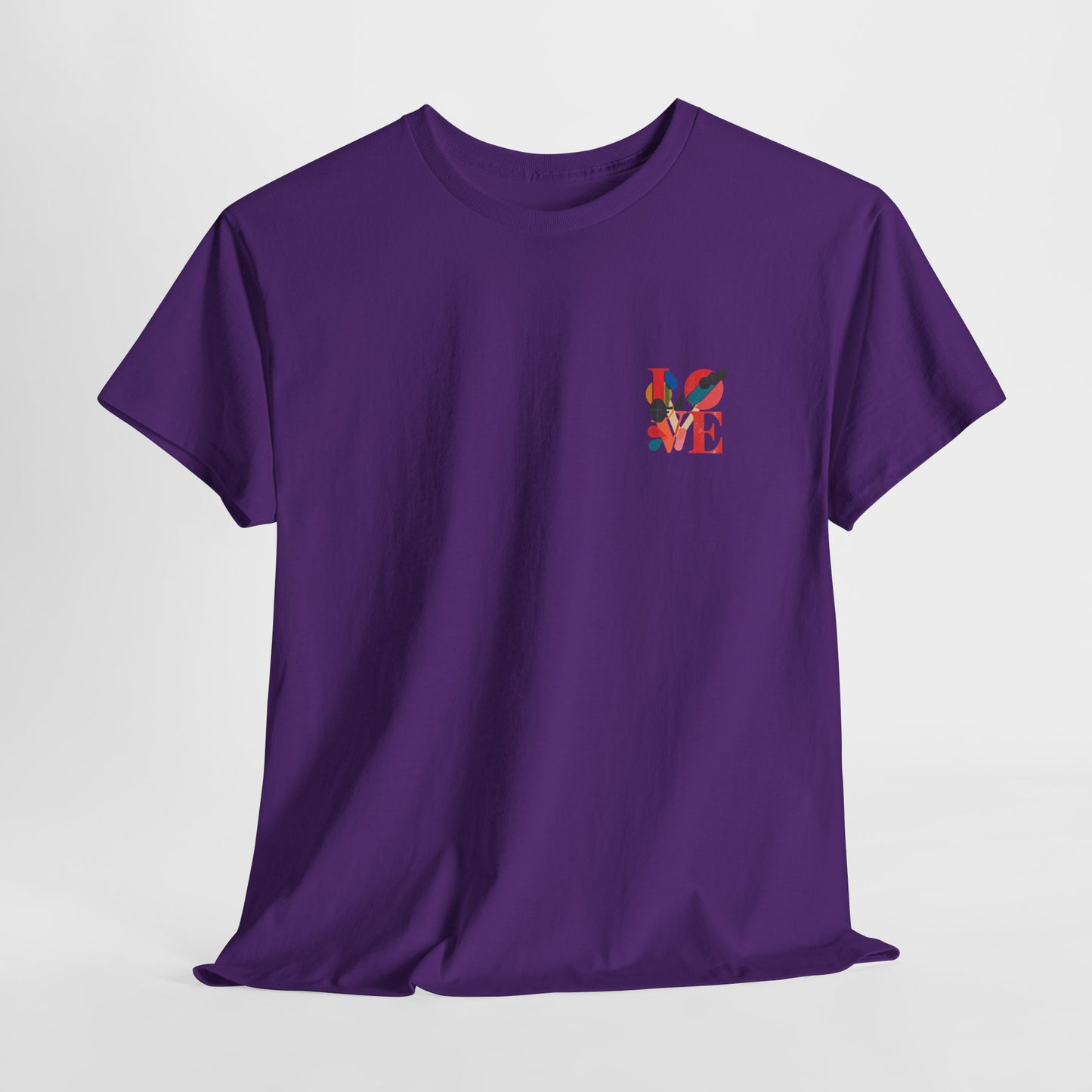 Abstract "LOVE" T-Shirt | Colorful Artistic Graphic Tee